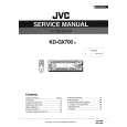 JVC KDGX700 Manual de Servicio
