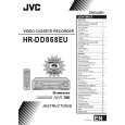 JVC HR-DD868EU Manual de Usuario