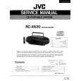 JVC RCX620 Manual de Servicio