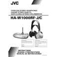 JVC HA-W1000RF-J Manual de Usuario