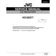 JVC KDSX677 Manual de Servicio