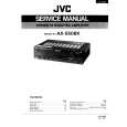 JVC AX550BK Manual de Servicio