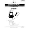 JVC HAD727 Manual de Usuario