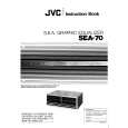 JVC SEA70 Manual de Usuario