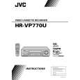 JVC HR-VP770U Manual de Usuario
