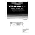 JVC TD-R441A Manual de Usuario