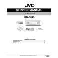 JVC KDS845 Manual de Servicio