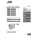 JVC GR-D40EX Manual de Usuario