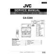JVC CAC220 Manual de Servicio