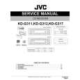 JVC KDG317 Manual de Servicio