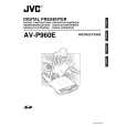 JVC AV-P960E Manual de Usuario
