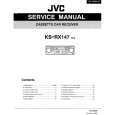 JVC KSRX147 Manual de Servicio