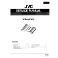 JVC KSAX302 Manual de Servicio