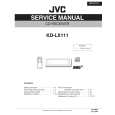 JVC KDLX111 Manual de Servicio