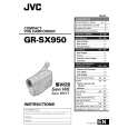 JVC GR-SX950U Manual de Usuario