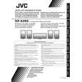 JVC SX-A305EU Manual de Usuario