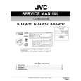 JVC KD-G611 Manual de Servicio