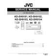 JVC KDSH9101 Manual de Servicio
