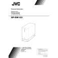 JVC SP-DW103AK Manual de Usuario