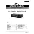 JVC TDX501 Manual de Servicio