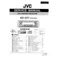 JVC KDGT7 Manual de Servicio
