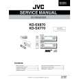 JVC KDSX770 Manual de Servicio