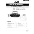 JVC RCX540B/E/EN/G/GI Manual de Servicio