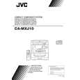 JVC CA-MXJ10E Manual de Usuario