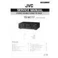 JVC TDW777 Manual de Servicio