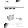 JVC GR-AX830U Manual de Usuario